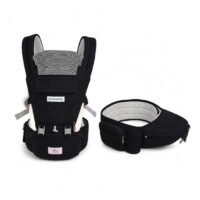 Coocoonly Nugget Baby Carrier with Hip Seat — 2-in-1, Midnight Navy (CBC-N009)