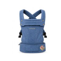 Coocoonly Sprout Baby Carrier with Back Carry — Ocean Denim (CBC-2512)